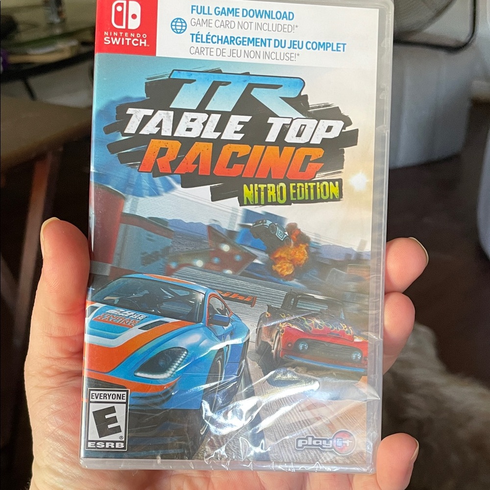 Nintendo Table Top Racing Nitro Edition - Blue & Orange Artwork